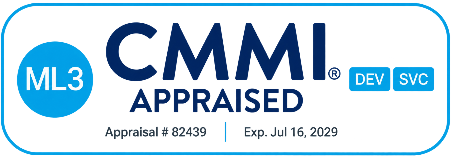 CMMI ML3 SVC DEV banner